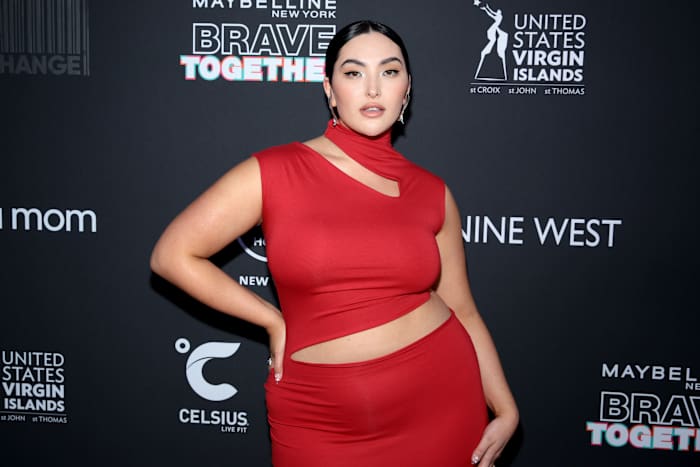 Yumi Nu at SI Swimsuit Launch Event